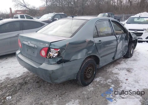 2007 Toyota Corolla Ce from USA, damaged, VIN 1NXBR32E17Z780906
